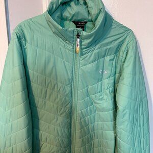 Oakley Women's Winter Jacket Size XL Mint Green LIKE NEW